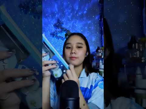 ASMR Blue Triggers 💙 #asmr #shorts #triggers #blue #bluetriggers
