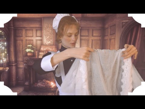 ASMR for Victorian Ladies. Preparing clothes, Dressing you