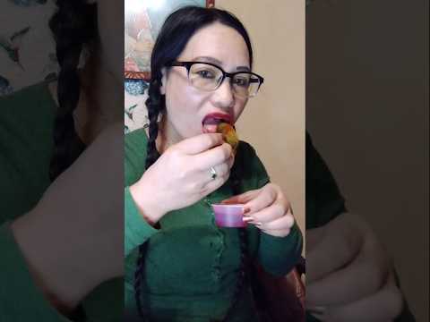 Pickle with strawberry #nochewing #shortsfeed #mukbang #shortvideo #food #viralshort #subscribers