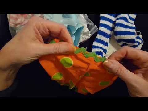 ASMR | Bag of Doll Clothes Show & Tell (Whisper)