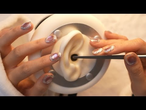 ASMR Sleep Aid 🌙 No Talking | Cloud Knife Ear Scraping for Faster Sleep #ASMR #SleepAid #Relaxation