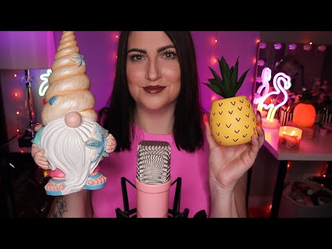 ASMR Summer Themed Triggers 🐚🌺