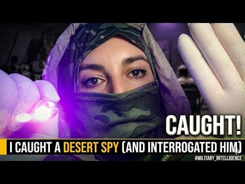 ASMR ROLEPLAY: CAUGHT!  - interrogation - Kidnapping - latex gloves - leather - balaclava 