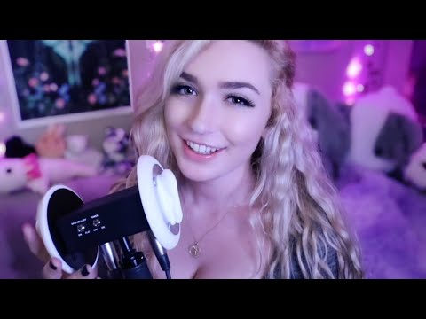 collar bone tapping, hair play, & fabric scratching sounds ASMR