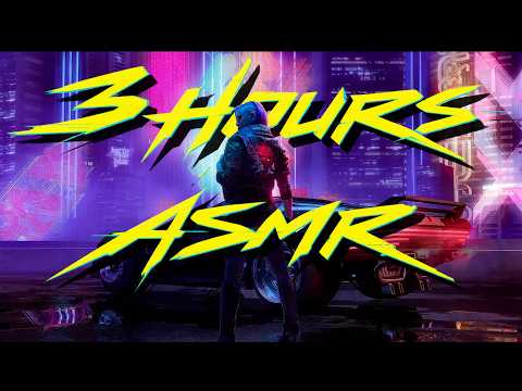 ASMR: Exploring Night City for Sleep and Relaxation - Cyberpunk 2077