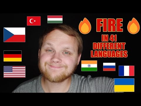 Soft-spoken ASMR in 41 different languages 🔥🔥🔥 It's FIRE 🔥🔥🔥
