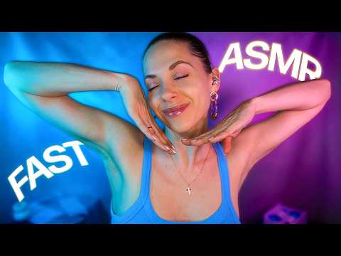 Fast & Aggressive Face massage ASMR,  mouth sounds, hand sounds ASMR #asmr #fastasmr