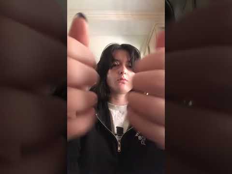 ASMR ~ rubbing nails together for 1 min