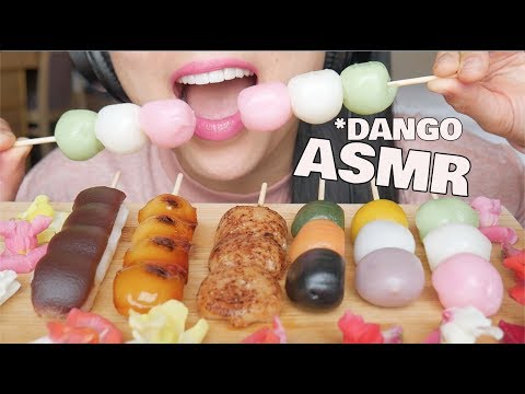 ASMR 🍡DANGO🍡 *FEAST (EXTREME SOFT CHEWY EATING SOUDNS) NO TALKING | SAS-ASMR