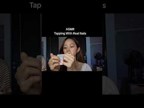 tapping with my real nails