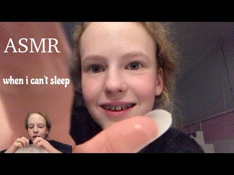 ASMR Wanneer ik niet kan slapen (nepnagels opdoen)