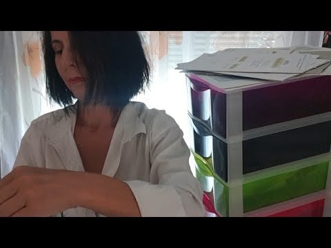 🎧 ASMR Français  roleplay examens radiologiques et prises de rendez-vous à  la clinique soft spoken