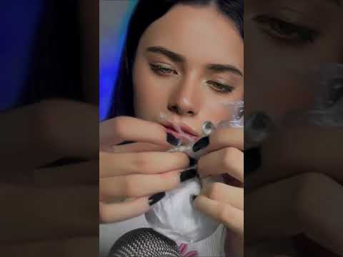 Lembra da SLIME caseira? Já sentiu esse relaxamento? | #asmr #asmrsounds | YasASMR_