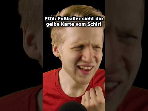 ASMR - POV: Fußballer sieht die gelbe Karte vom Schiri! #shorts #asmr #roleplay #deutscheasmr