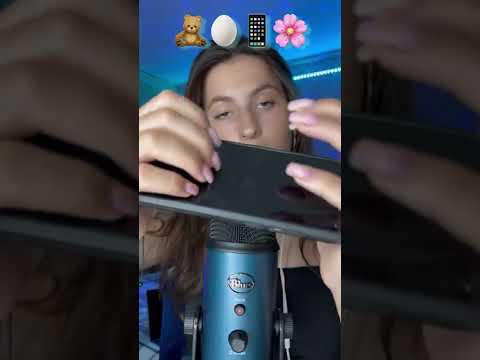 Asmr emoji triggers 🧸🥚📱🌸