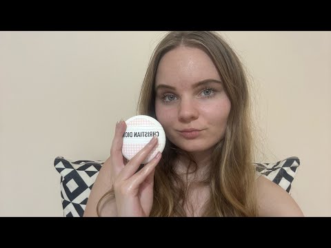 ASMR applying hand cream sounds
