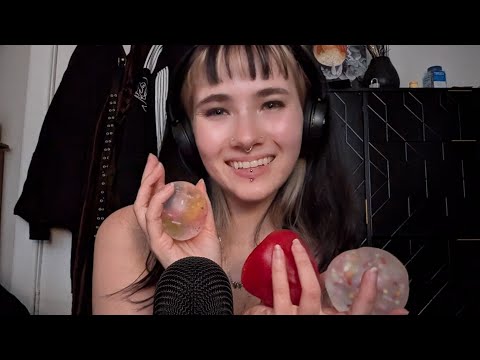 ASMR🖤 Playing With Squishies 