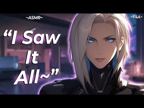 Your Netrunner Partner Saw Your Search History~ 😳| Tension & Whispers | Cyberpunk ASMR RP | F4A