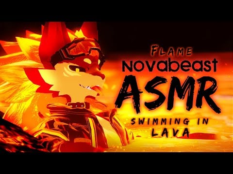 [ASMR] Swimming in Lava with a Flame Novabeast~🔥🌋🐦‍🔥 [Meditation] [Affirmations] [Whispering]