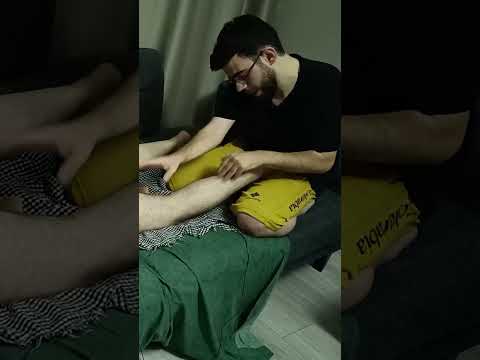 ASMR LEG AMAZING MASTER MASSAGE #massage #easyturkish #relax #chiropractor