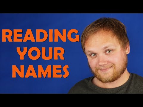 ASMR for sleep | Reading my subscriber names 😴