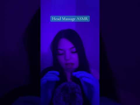 Head Massage ASMR #visualtingle #tingles #relax #triggersforsleep #livestream #mouthsounds