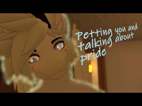 [Furry ASMR] Dragon Talks about pride and pets you