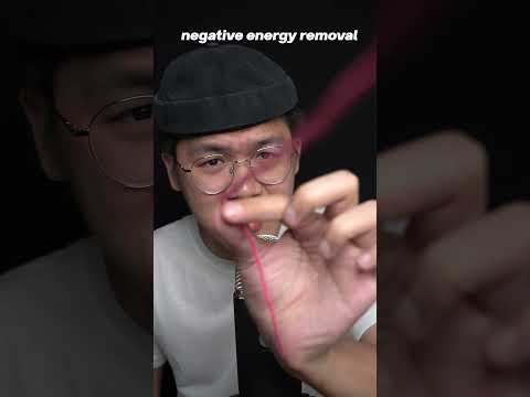 REMOVING YOUR NEGATIVITY #asmr #shorts