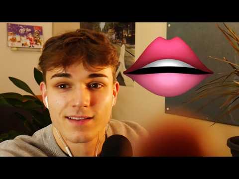 sensitive + up close inaudible whispering ASMR (with mouth sounds)
