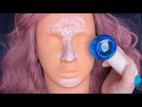 ASMR | Giving My Mannequin the Glow-Up She Deserves 💅✨ (Facial Treatment Roleplay)