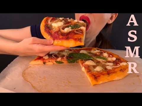 ASMR | Eating Pepperoni Pizza | EATING SOUNDS | No Talking | Lady M. ASMR
