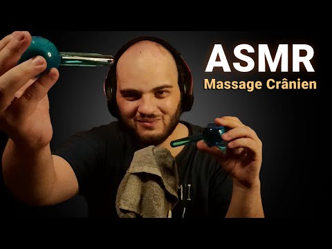 ASMR Massage Crânien pour dormir rapidement 🧠 (Tascam & Blue Yeti)