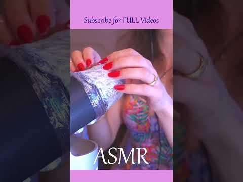 ASMR Shaving Cream on Mic ❤️#shorts #asmr