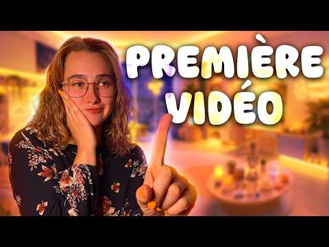 Ma toute PREMIÈRE vidéo - ASMR RP - Débutante