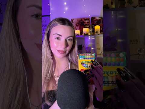 ASMR drawing on your face ✏️🎨   #asmrsleep #asmrrelaxing