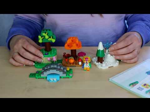 ASMR LEGO Building Crossing | Animal Crossing | Whispering