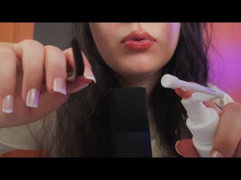 Uyumadan önce saçlarına bakım yapıyorum | Türkçe Asmr Roleplay #asmrvideo #asmr #türkçeasmr