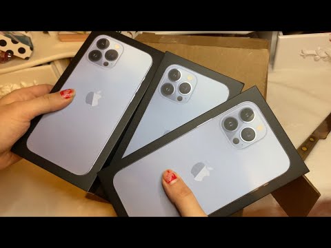 Unboxing IPhone 13 pro max + accessories