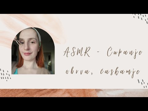 ASMR uloga : Drugarica ti čupa obrve 🌺