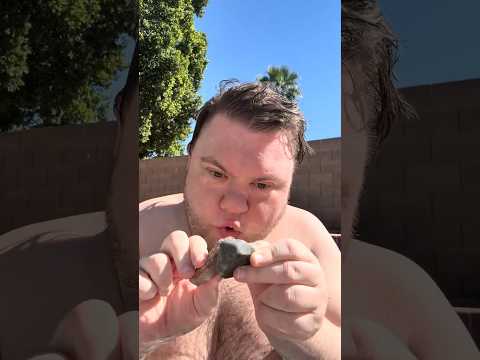 ASMR IN THE POOL | PLAYING WITH ROCKS (REQUEST)