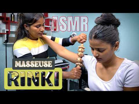 ASMR Sleep Clinic || Deep Shoulder & Back Massage Instant Stress & Insomnia Relief Therapy By Rinki