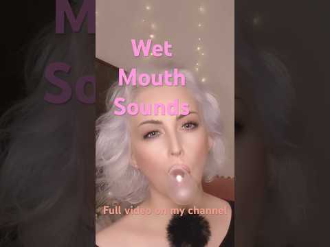 SENSUAL ASMR // Naughty Gum Fun 🫦 wanna taste?