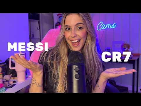 ASMR ⚽ Isso ou Aquilo do Futebol | Messi ou CR7? 👀