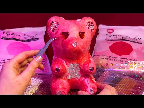 ASMR Making a Trigger Bear (Whispered, Tracing)