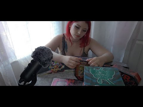 ASMR Pokemon Cards and Giving My Husband Some Recognition He Deserves