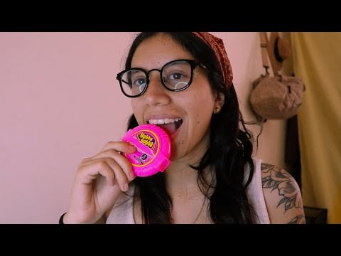 ASMR mascando chicle y platicando 👀
