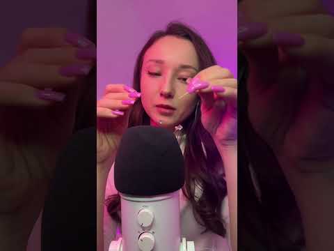 Removing needles from the mic 🪡 #asmr #relax #triggersforsleep #sleep #needles