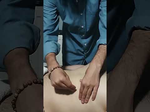VERY RELAXING CHEST AND ABDOMINAL TURKISH MASSAGE #satisfying #relaxing #asmr #shorts #massage