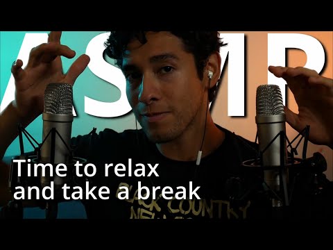 Take a quick break with me - Relaxed ASMR (Whispers, Tapping, and More!)