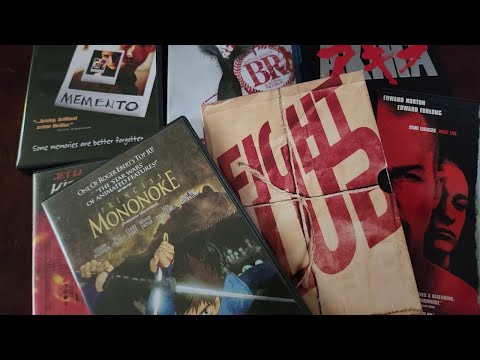 [ASMR] DVD Collection: My Favorite Movies 🎥🍿